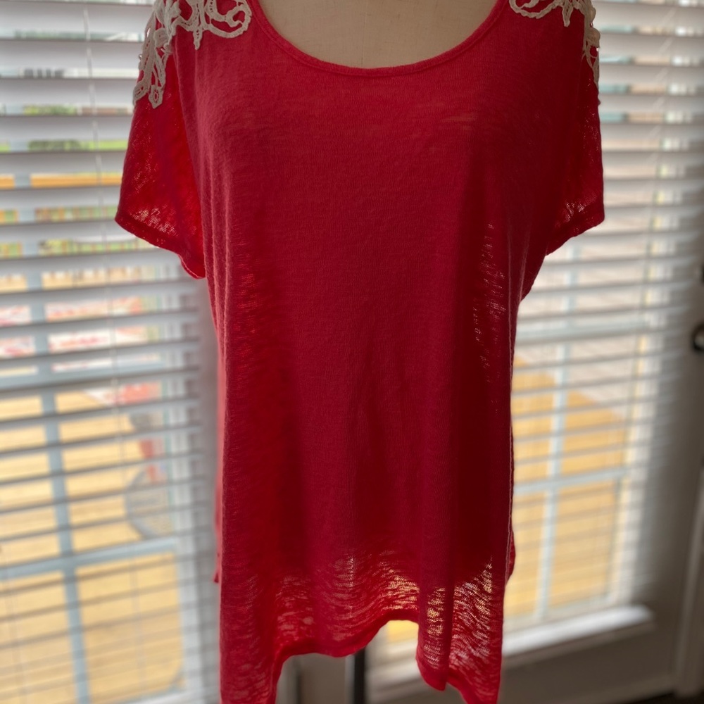 Beautiful top XL deep pink
